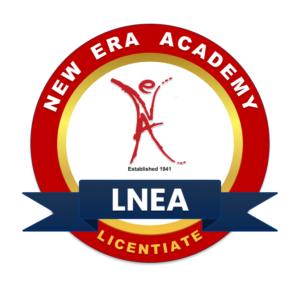 New Era Acedemy's LNEA Certification Badge for Licentiate Level 6 Diploma graduates